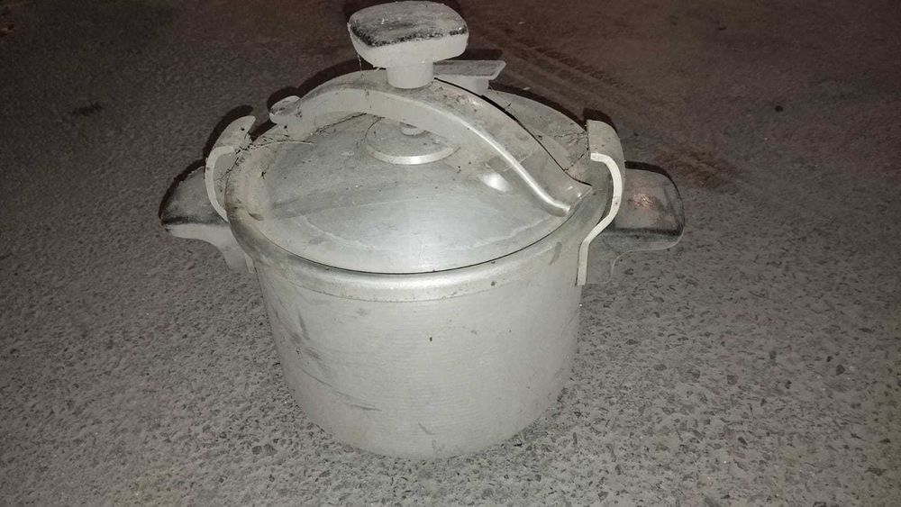 Кастрюля алюминиевая с термо-клапаном