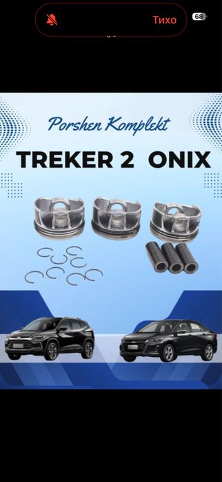 Onix porshin koltsa palets