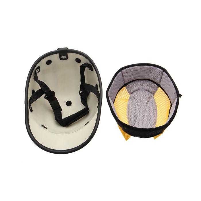 Каска за мотор 2411, черен, червен, син и сив