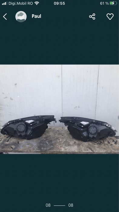Vand far faruri xenon bmw e60/61 lci,facelift