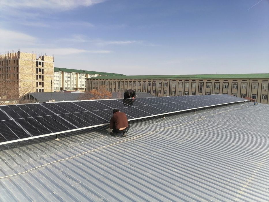 Установка Солнечный Панели Куйош Станция Сетевой КВт Инвертор HUAWEY.