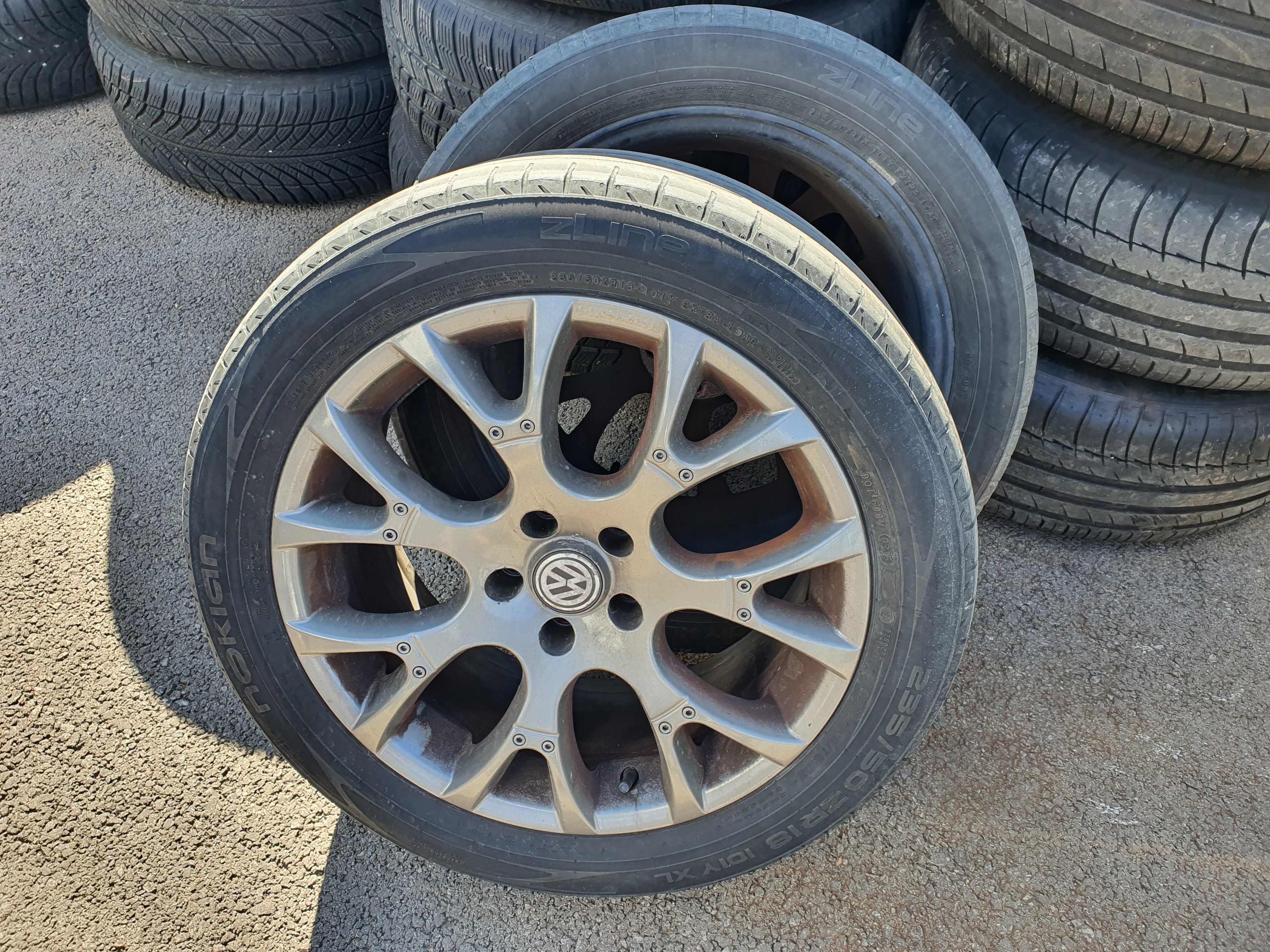 2 броя Гуми с Джанти за VW TIGUAN 235/50 ZR 18 гр. София м-т Батареята ...