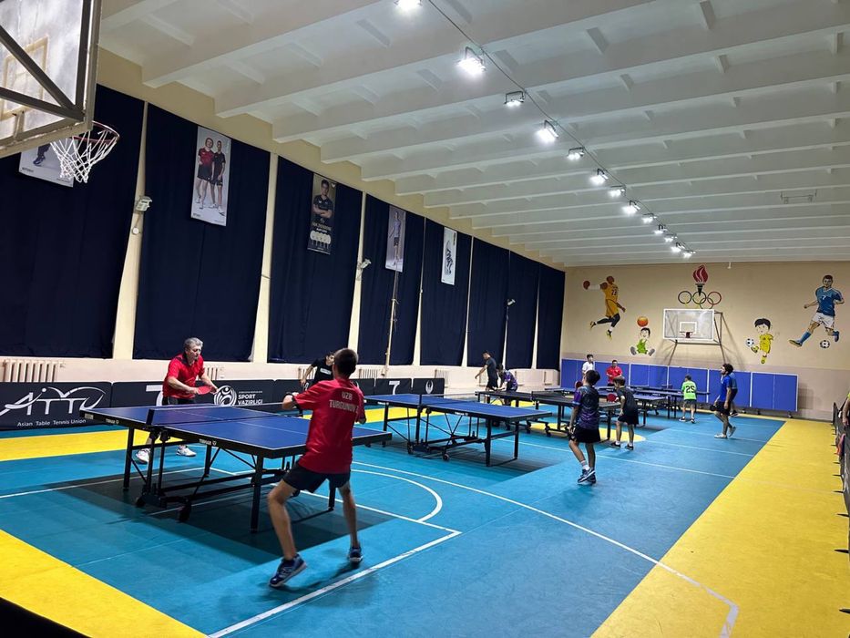 Тренировки по настольному теннису в клубе Tops_Spin