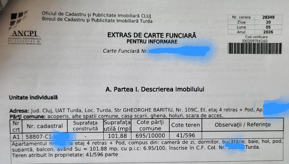 Apartamentul tău! Vanzare directa