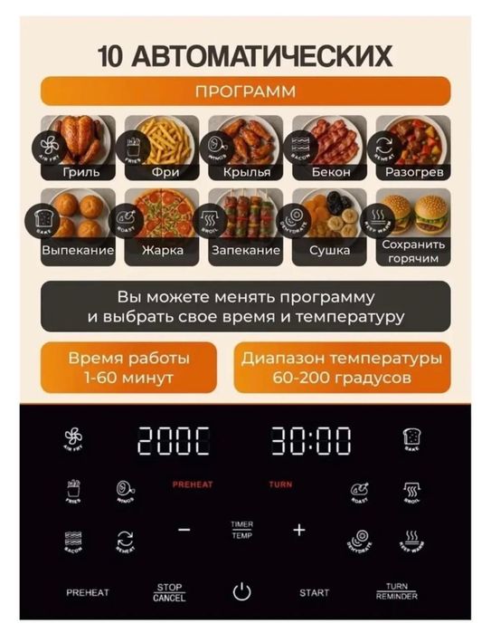 Аэрогриль в коробке