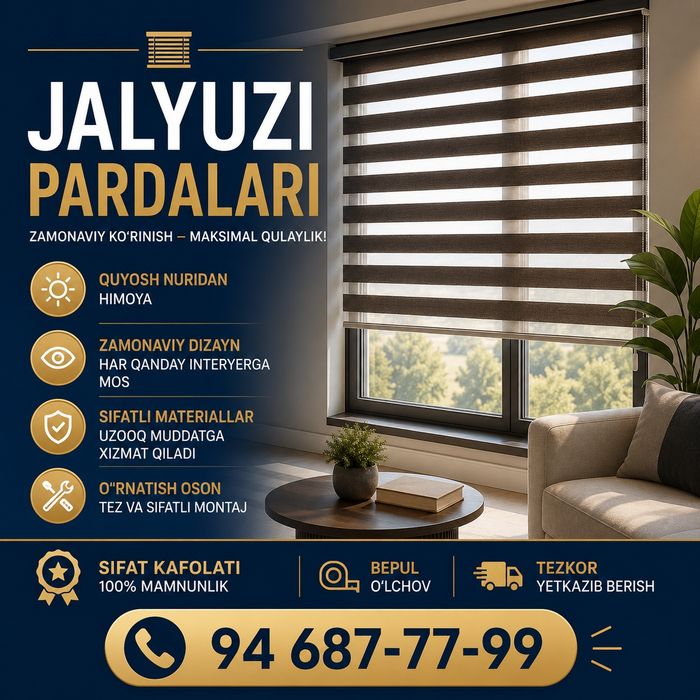 Jalyuzi pardalari