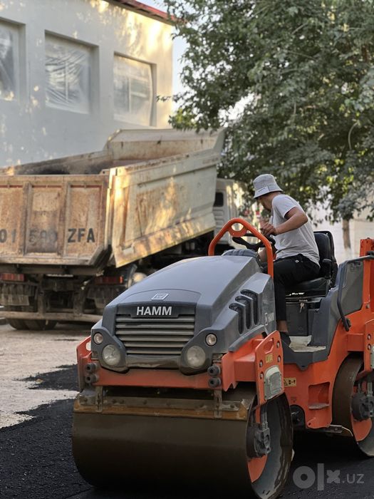 Asfalt yotqizish katok xizmati