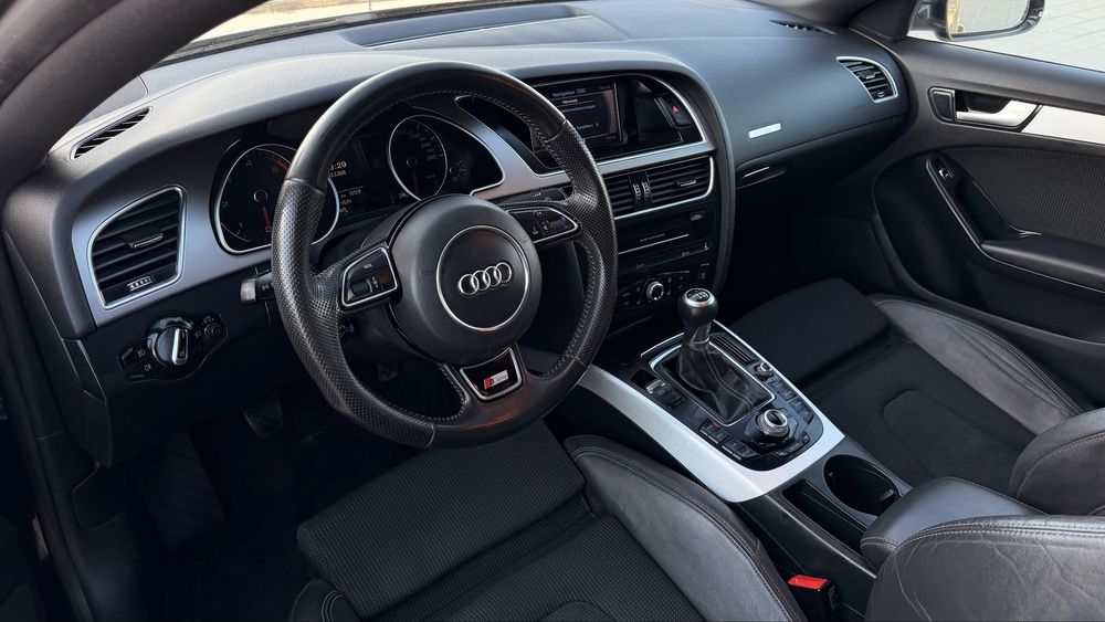 Audi A5 Quattro 2013 2.0TDI 177Cp S-Line Led/Bi-Xenon Nr zoll
