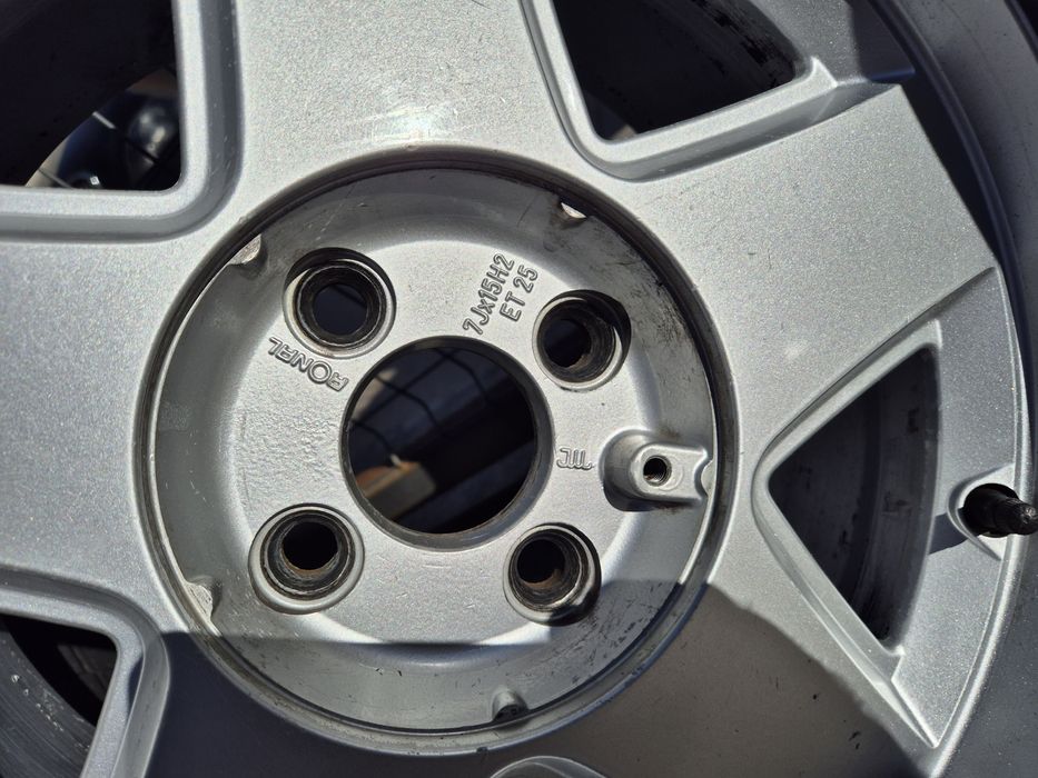 Джанти Ronal 15 цола 4х100 ,7j ,et25 ,205/50/15 Vw Bmw Opel  Honda