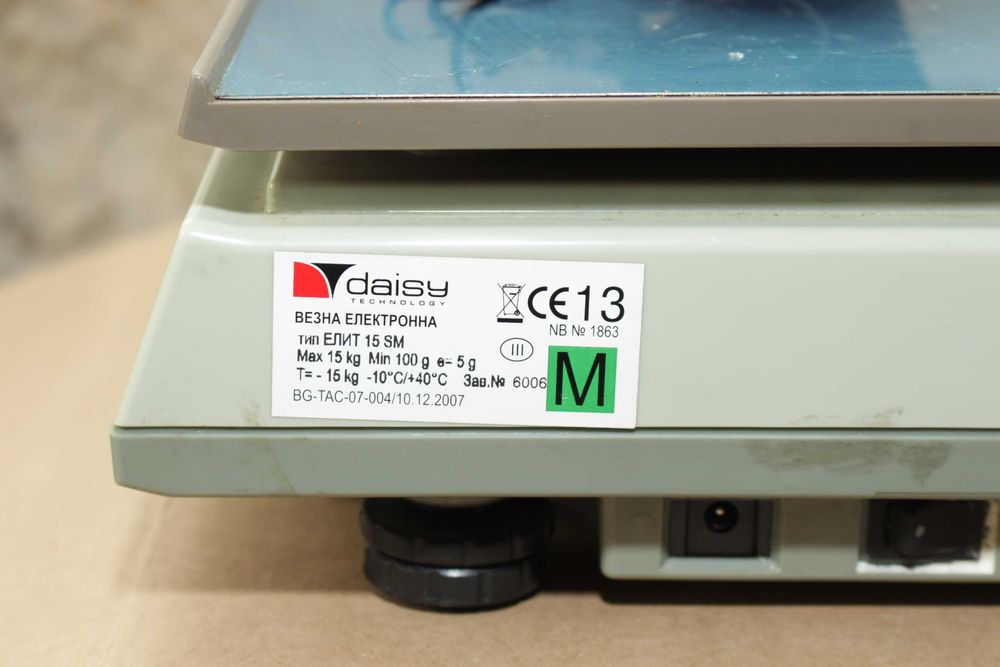 Ел. Везна  Daisy Елит 15 (мах.15кг)