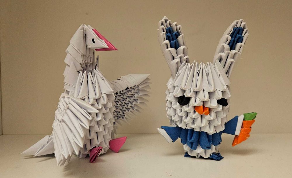Vand Origami 3D - facute manual