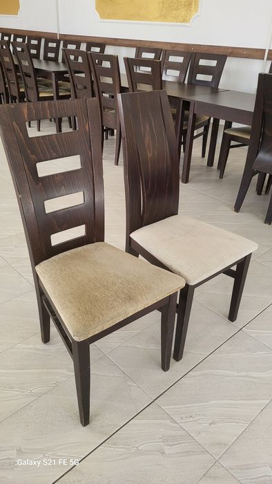 Масивен стол за трапезария