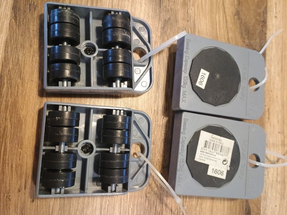 Role transport mobila ,transport piese grele ,set 4 buc,rotative