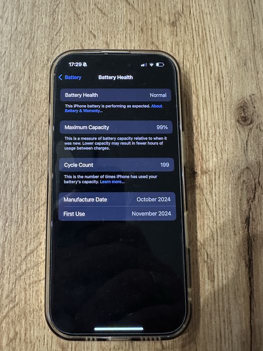 Iphone 16 Pro 256 GB  С Гаранция