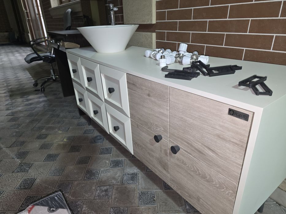 Умывальник, шкаф