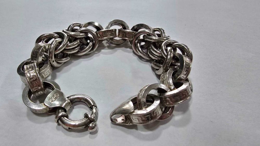 Сребърна гривна 925