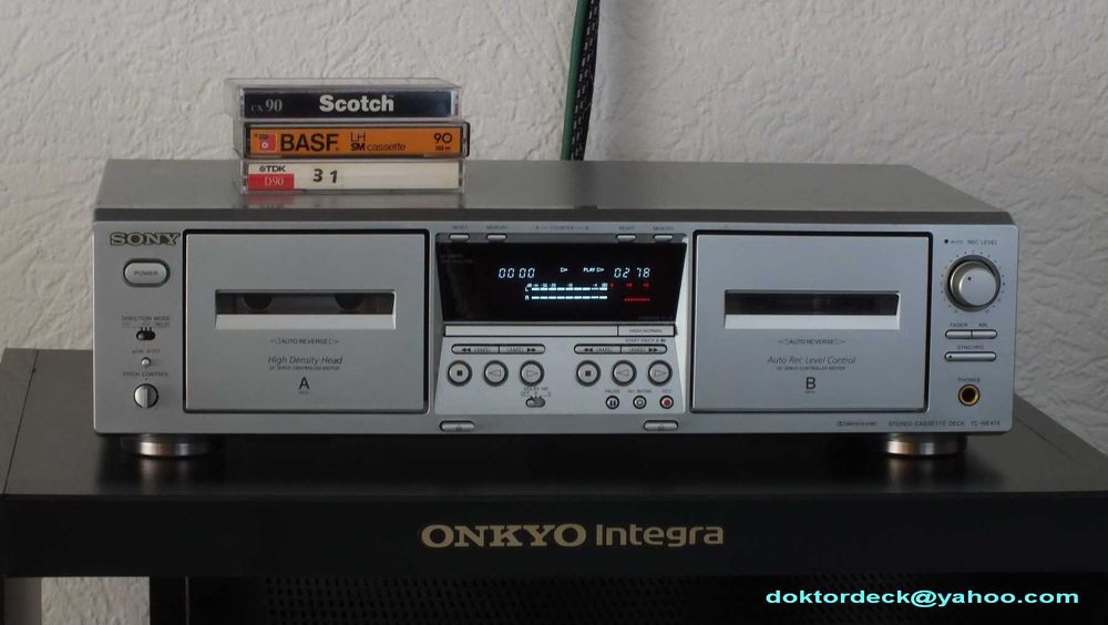 casetofon SONY TC-WE475 dubludeck auto-revers