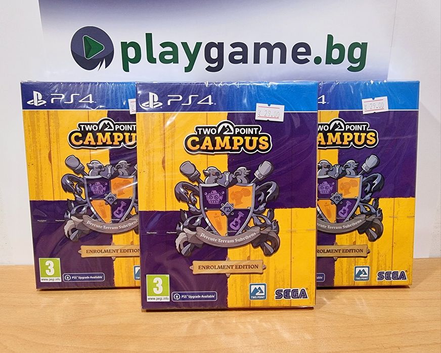 Чисто нова игра SEGA Two Point Campus за PS4