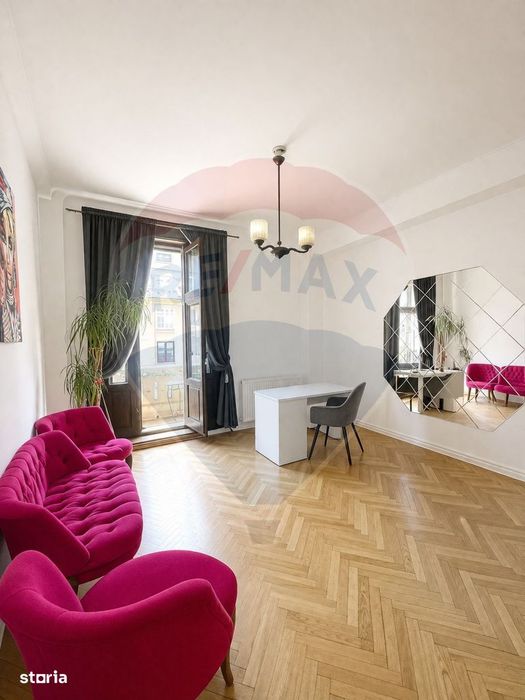 Apartament 2 camere de închiriat, nemobilat – Calea Victoriei