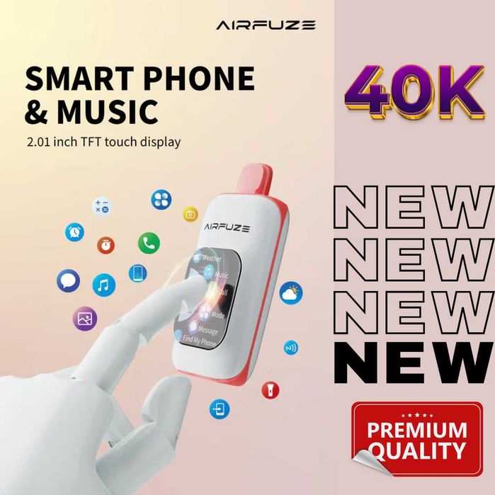 6xVape Elegance Tehnology Phone vape 40k !