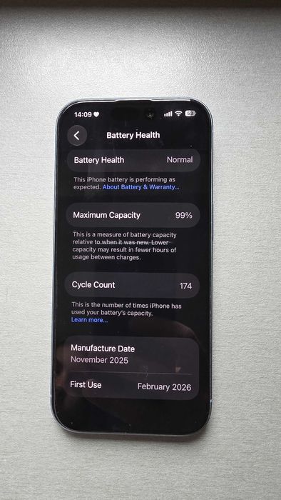 iPhone 17 Mist Blue 256 GB