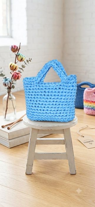 Genți handmade croșetate