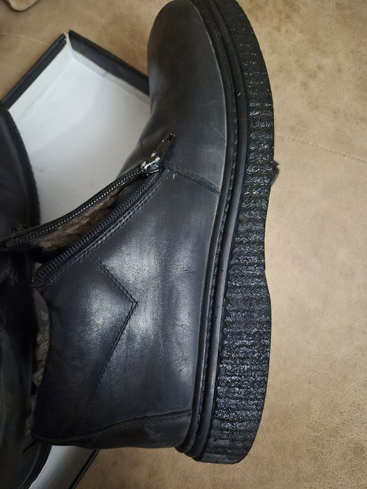 Зимние полусапоги