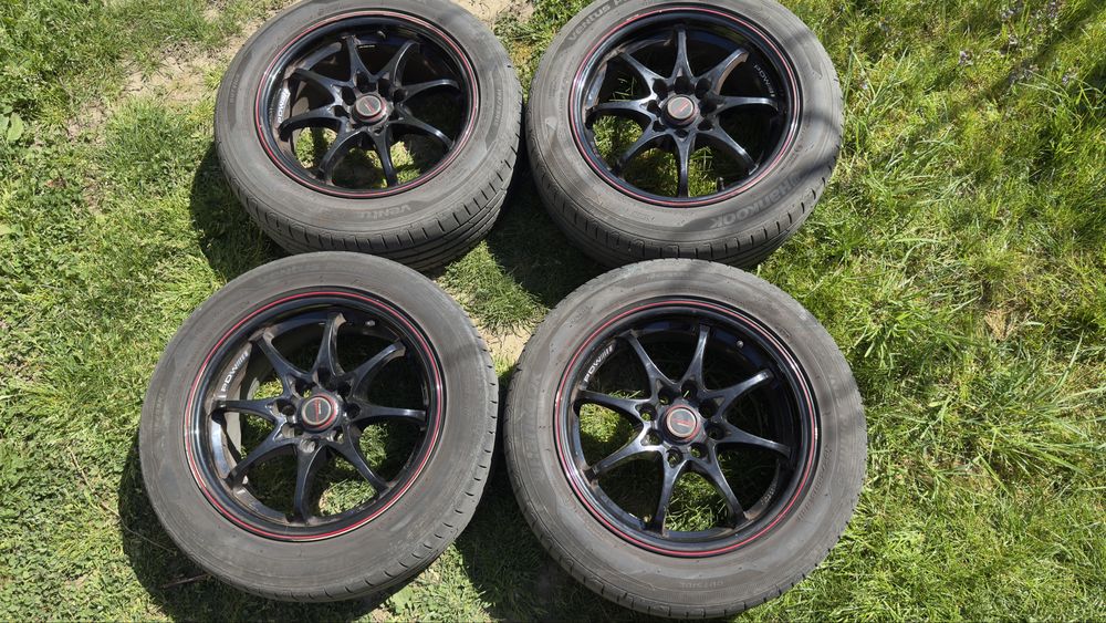 Jante auto PDW 15’ dynamics cu cauciucuri Hankook