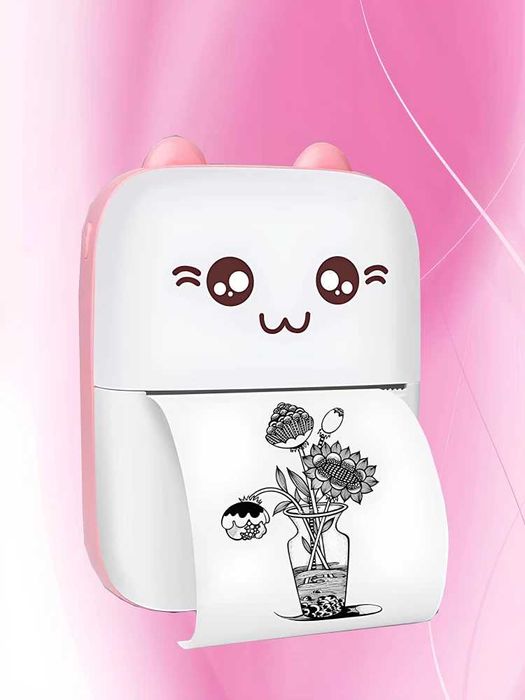 Мини принтер за снимки, свързване с телефон