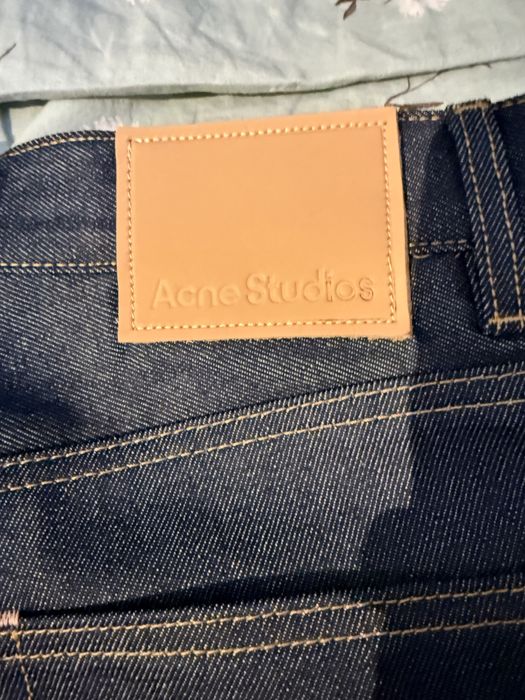 Acne studio 2021m jeans ,indigo blue