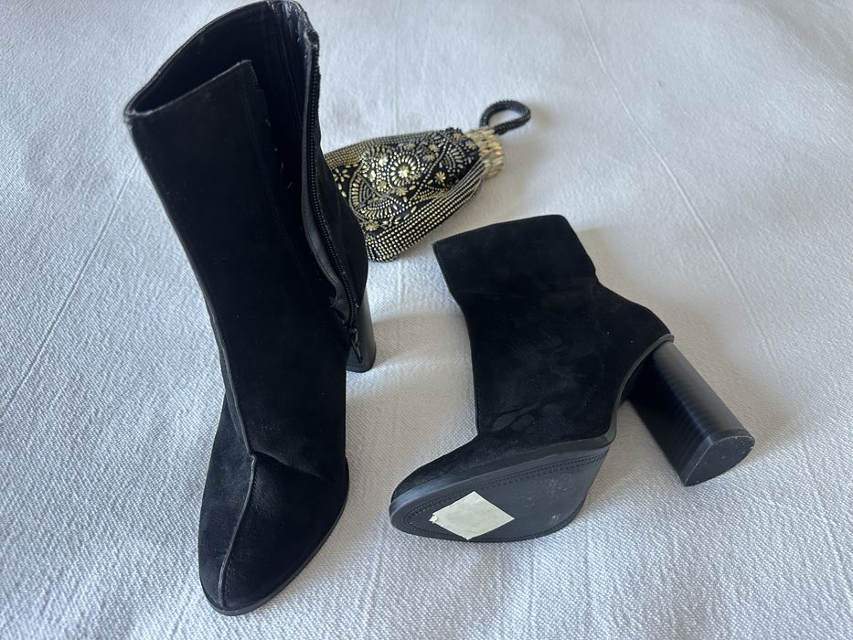 Botine 37 Mango - cizme pana la gleznă