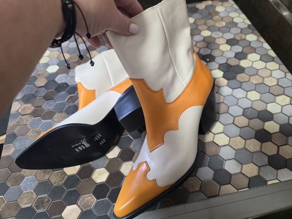 Botine cizme ciocate zara 37 piele naturala