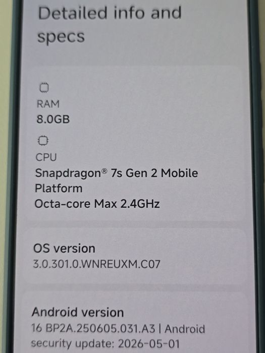 Xiaomi redmi note 13 pro 5g 256GB 8GB RAM