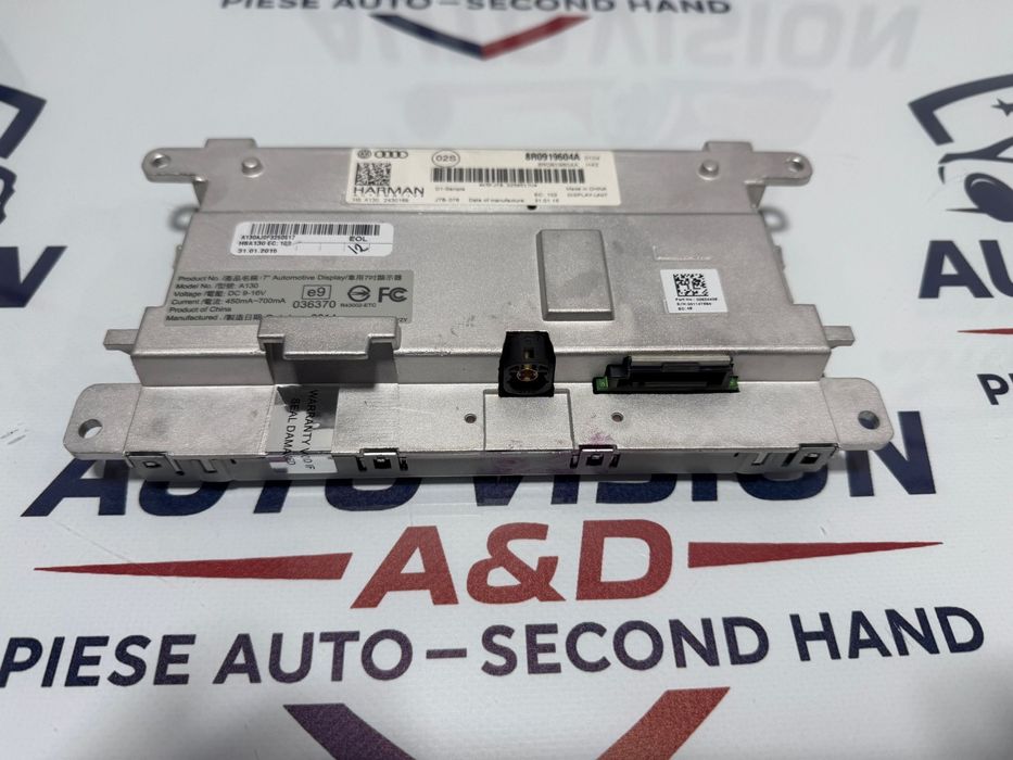 Ecran/Display Navigatie OEM Audi A4 B8 A5 8T Q5