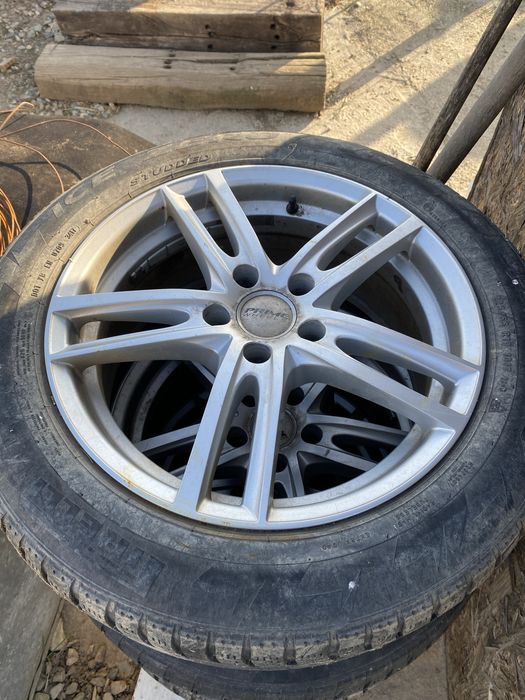 Jante aluminiu  cu anvelope iarna 225/55/R17