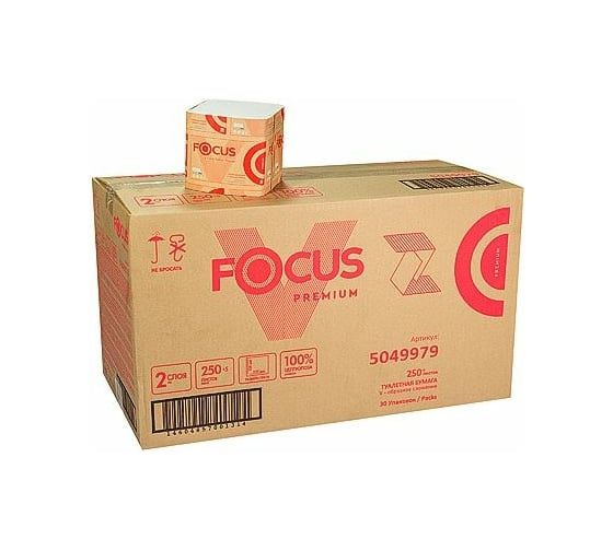 Туалетная бумага Листовая Focus