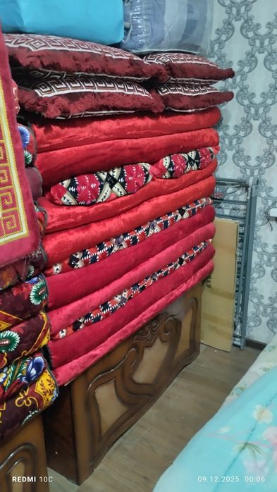 Духоба курпа сандиги билан