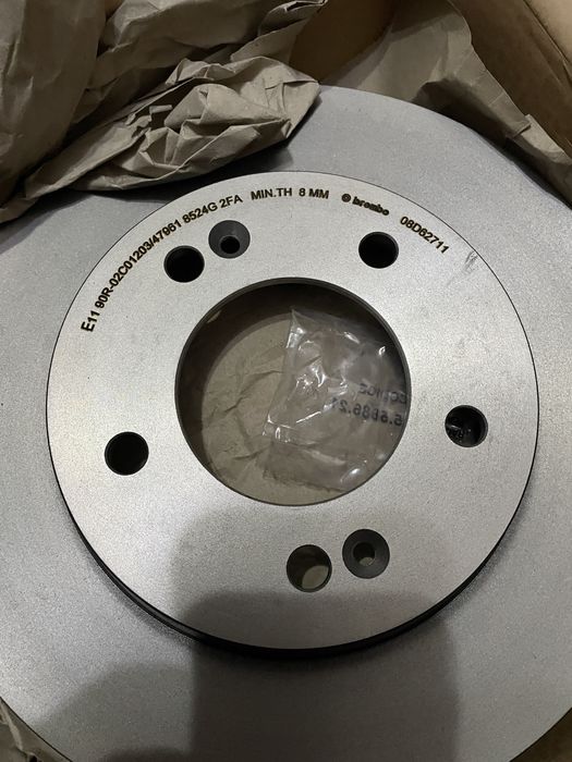 Discuri Brembo spate Kia si Hyundai 08.D627.11