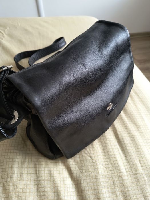 Geanta pânză tip poștaș Fila