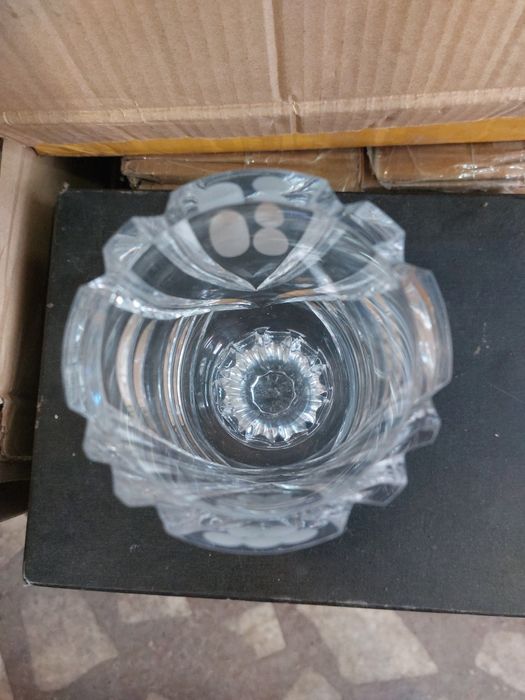 Ваза хрустальная Олимпиада 1980.