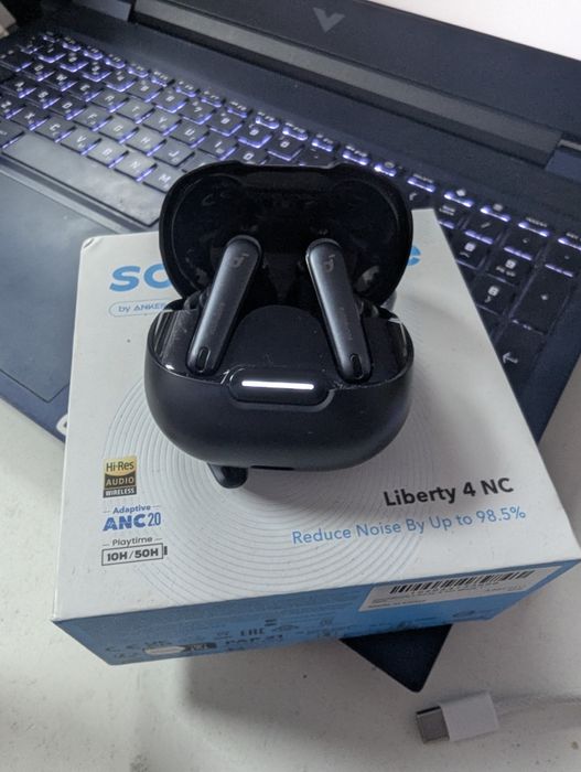 Soundcore liberty 4 nc, наушники