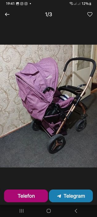 SROCHNA Gold baby kolyaska  TOSHKENT