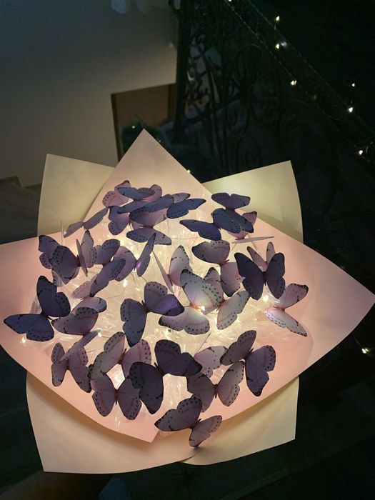 buchete fluturi handmade