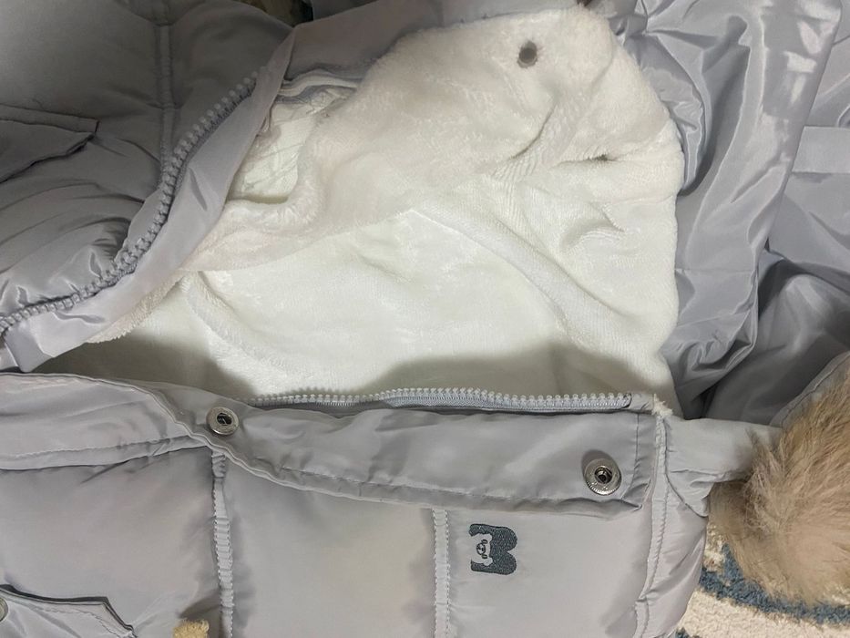 Зимний детский комбинезон