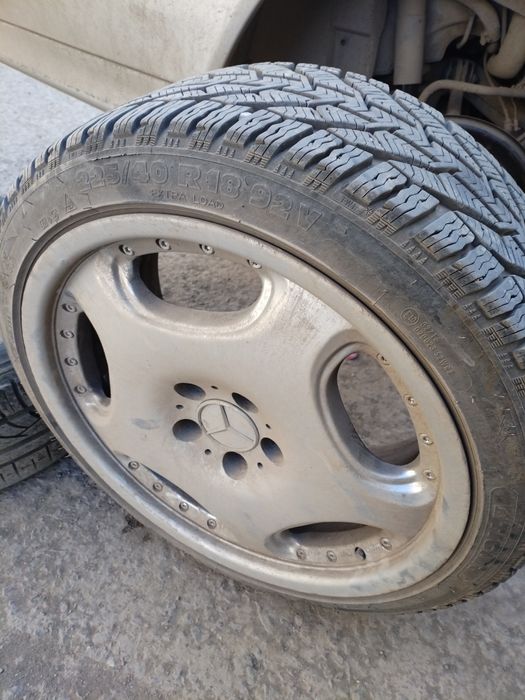 Титановые диски мерседес R18. Обмен