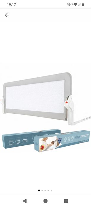 Bariera protecție pat bebe