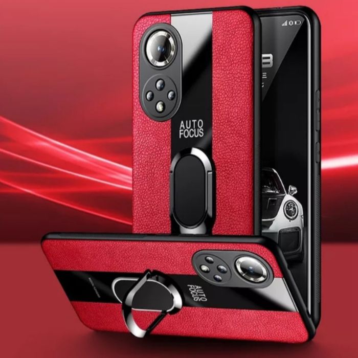 Huawei Nova Y70 Y90 Nova 9 SE 8i / PORSCHE Кожен кейс с пръстен