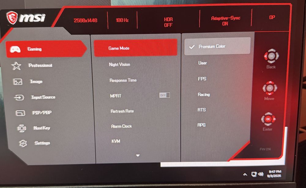 MSI MAG 274QRF QD E2 180Hz 1440p 1ms