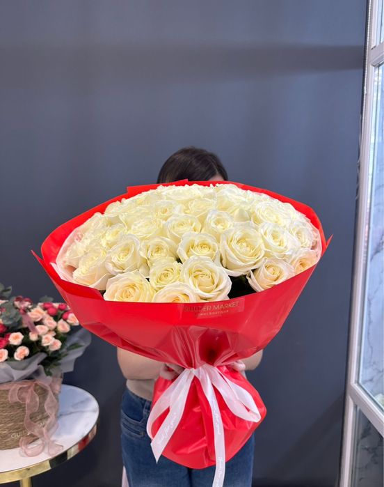 Розы букет цветы