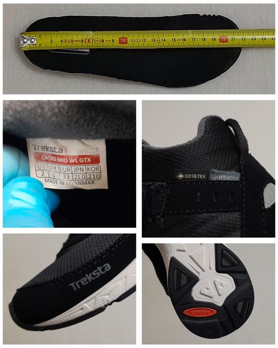 Ghete Treksta Cross MID WL Gore-Tex, Icelock, Nr. 33 EU unisex